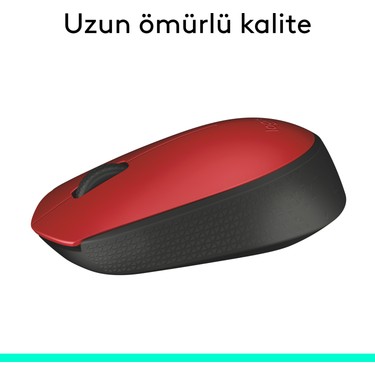 Logitech Logitech M171 USB Kırmızı Kablosuz — 5. ürün görseli