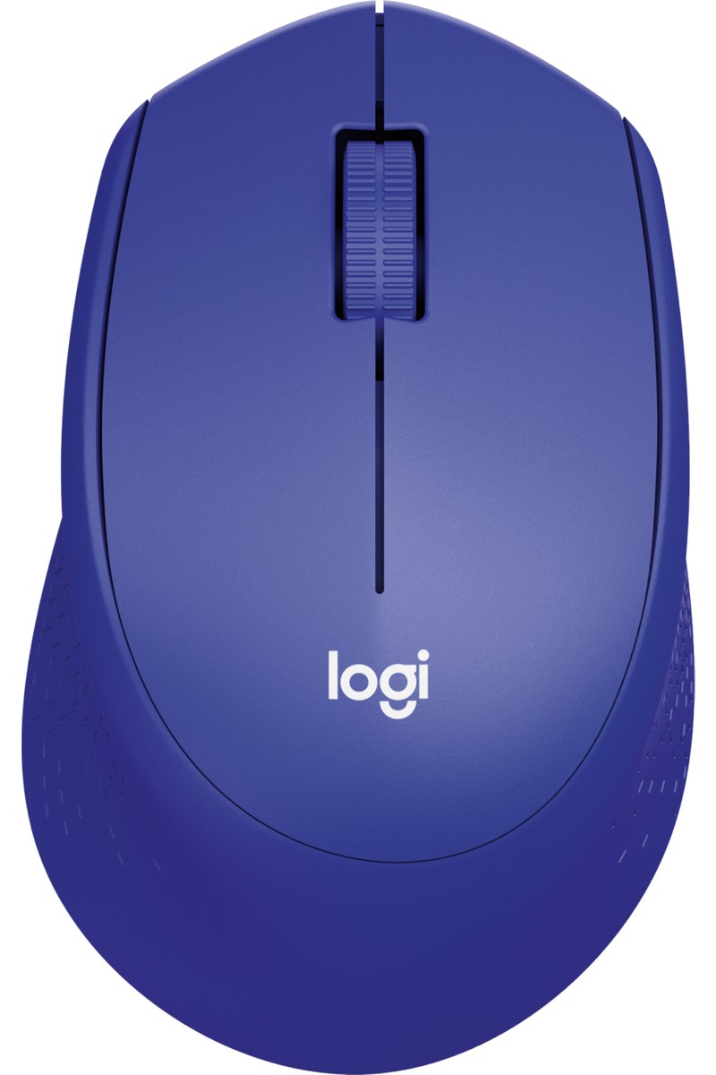Logitech M330 Sessiz Kablosuz Optik Mouse - Mavi