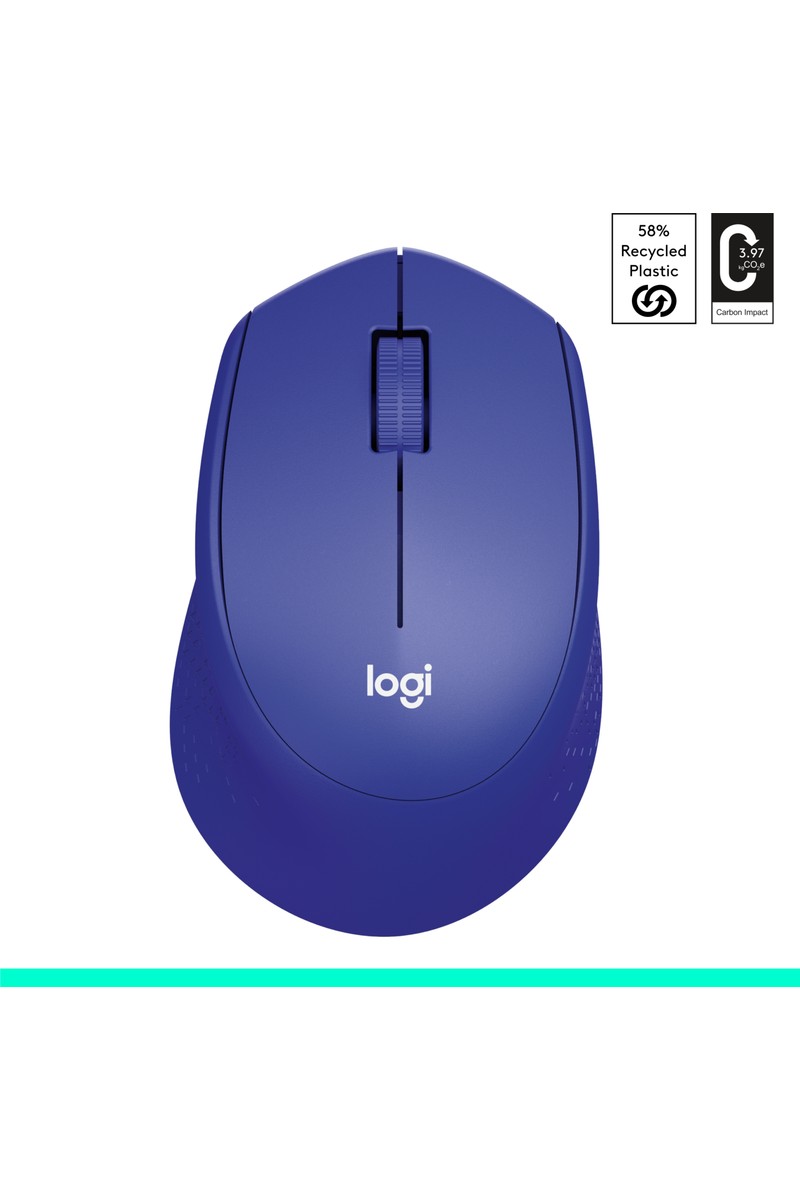 Logitech Logitech M330 Sessiz Kablosuz Optik Mouse - Mavi — 2. ürün görseli