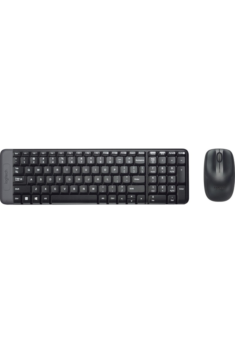Logitech MK220 Q Tr Siyah Kablosuz Klavye Mouse Set
