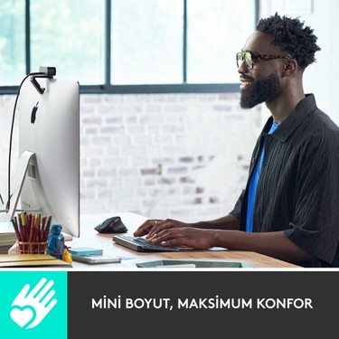Logitech Logitech MX Keys Mini Minimalist Kablosuz Bluetooth Aydınlatmalı Türkçe Q Klavye - — 3. ürün görseli