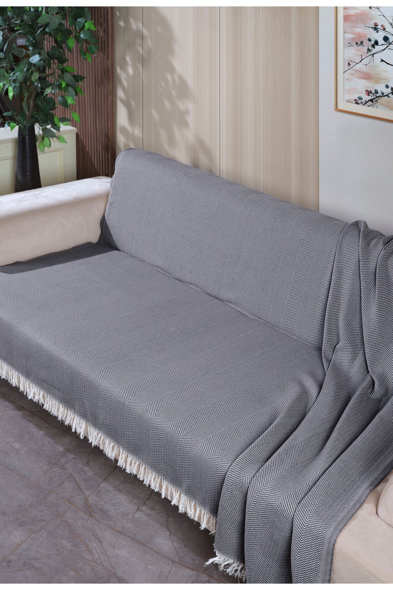 Loova Home Collection Koltuk Örtüsü 2'li Set Geleneksel Dokuma % 100 — 4. ürün görseli