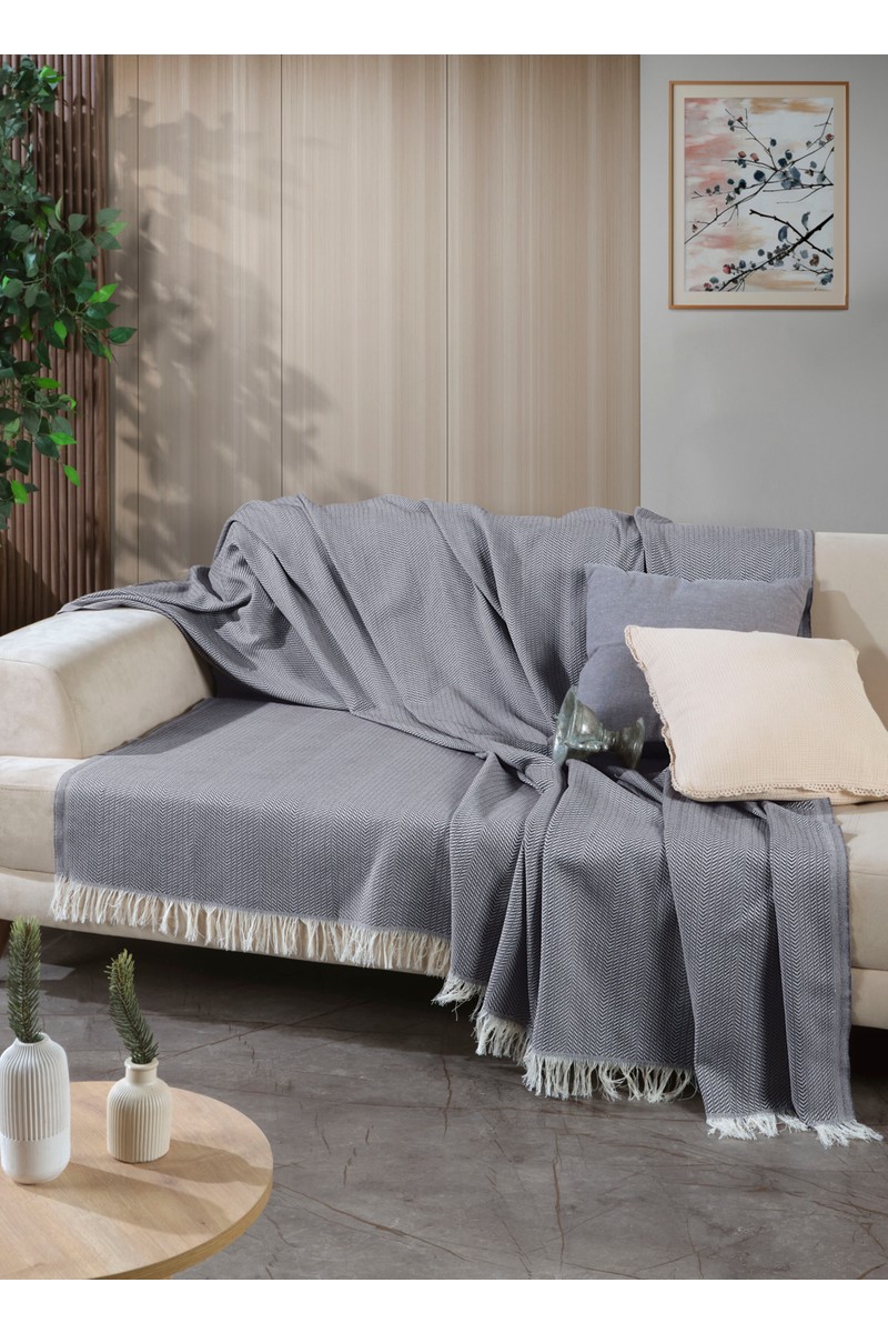 Loova Home Collection Koltuk Örtüsü 2'li Set Geleneksel Dokuma % 100 — 6. ürün görseli
