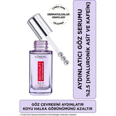 L'Oréal Paris L'Oréal Paris Revitalift Filler Göz Çevresi Göz Serumu fiyatı ve görseli