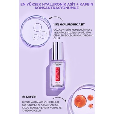 L'Oréal Paris L'Oréal Paris Revitalift Filler Göz Çevresi Göz Serumu — 5. ürün görseli