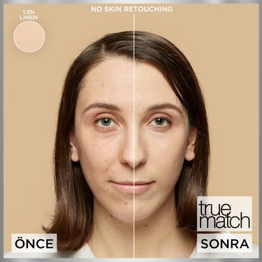 L'Oréal Paris L'Oréal Paris True Match Bakım Yapan Fondöten - 1.5N Nötr Alt Ton — 2. ürün görseli
