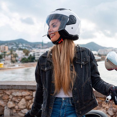 LS2 Ls2 Aırflow 2 Beyaz Motosiklet Kask Polikarbon Malzeme ile Gelişmiş Hava — 5. ürün görseli