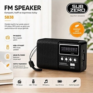 Lusenne Lusenne DVD & Blu - Ray Oynatıcı: Taşınabilir Fm Radyo ve Mini Hoparlör ile Müzik fiyatı ve görseli
