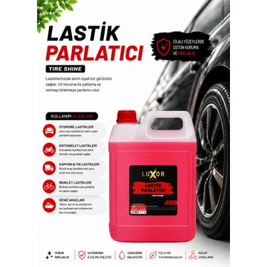 Luxor Kimya Luxor Kimya Efsane Lastik Parlatıcı 5 Lt Kolay Uygulama ile Etkili Temizlik — 2. ürün görseli