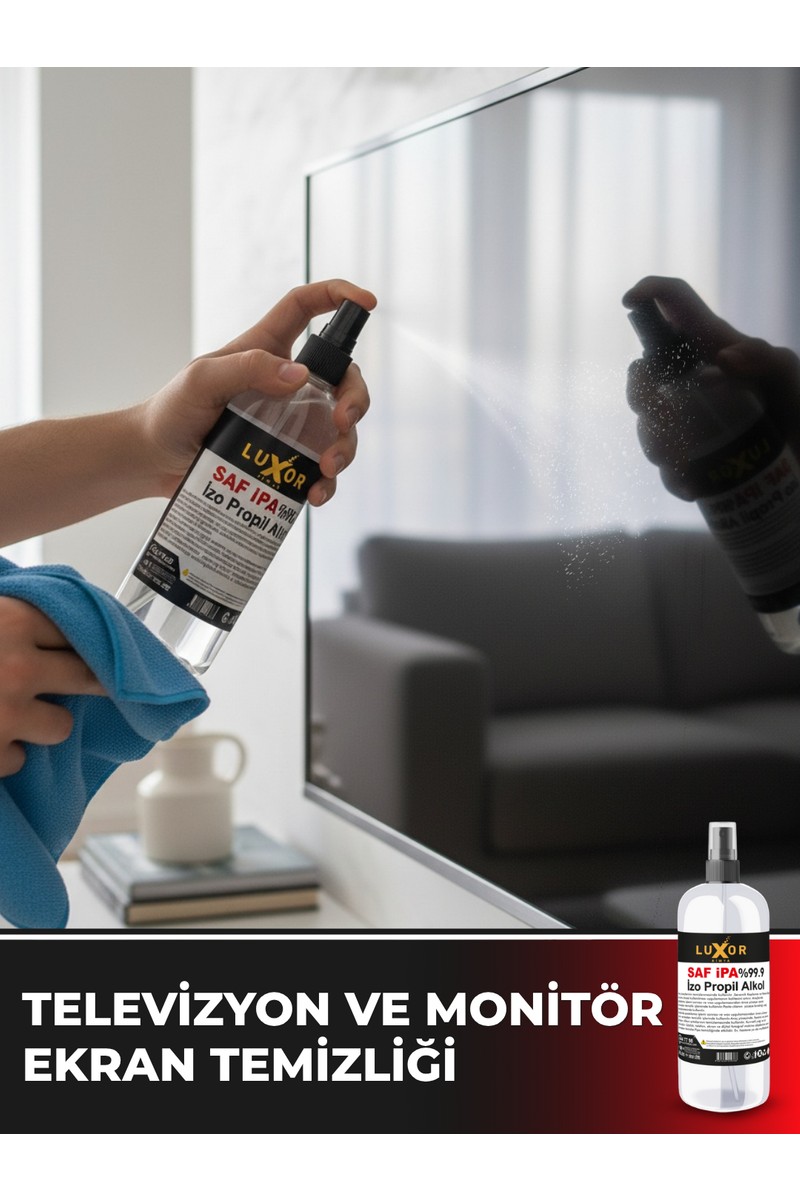 Luxor Luxor Kimya İzopropil Alkol %99.9 Saf İpa Yüzey Temizleyici 195 ml — 3. ürün görseli