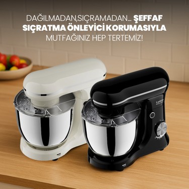 Lydsto Lydsto  Kitchen Helper PV-4700 1500W-5.2 Litre -10 Kademe Hız Ayarı Stand Mikser Hamur Yoğurma — 4. ürün görseli