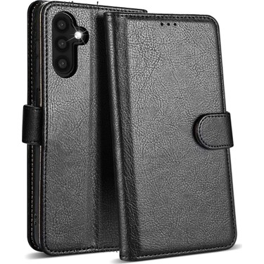 M.TK Moveteck M.TK Moveteck Samsung Galaxy A37 Uyumlu Kılıf 360 Cüzdanlı Tam Kaplar Deri Dokulu Kapaklı Kartvizit fiyatı ve görseli
