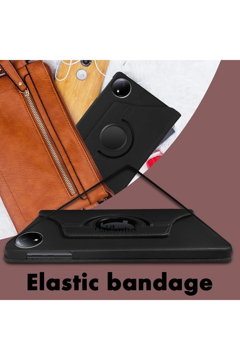 M.TK M.TK Moveteck Xiaomi Redmi Pad Se 8.7 Inç Tablet Kılıfi Standlı Kapak Ekran Koruyucu ve Kalem Set — 3. ürün görseli