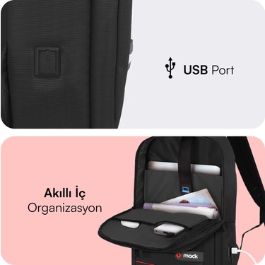 Mack Mack MCC-006 15.6" OFFICE Notebook Sırt Çantası — 3. ürün görseli