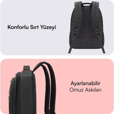 Mack Mack MCC-006 15.6" OFFICE Notebook Sırt Çantası — 5. ürün görseli
