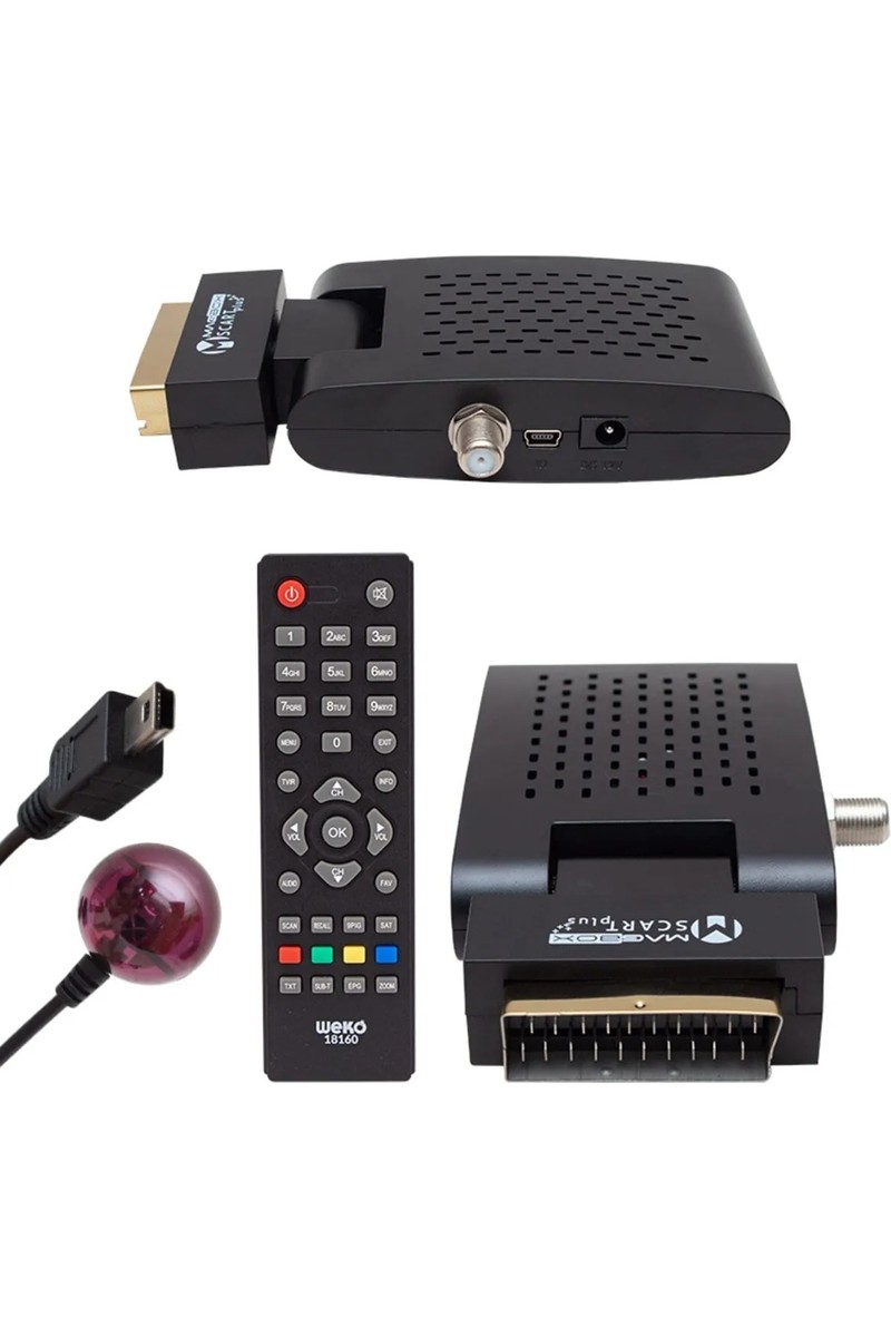Magbox Magbox Scart Plus TKGS'li Scart Girişli Mini SD Uydu Alıcısı — 2. ürün görseli