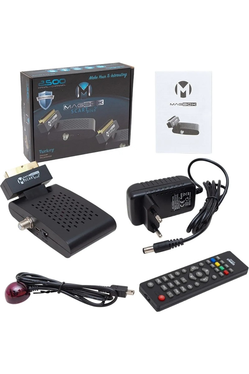 Magbox Magbox Scart Plus TKGS'li Scart Girişli Mini SD Uydu Alıcısı — 3. ürün görseli