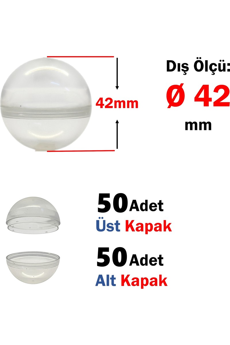 Mager Mager 50'li Eko Paket 42 mm Boş Çekiliş Küre Topları — 2. ürün görseli