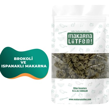 Makarna Lütfen Makarna Lütfen Brokoli ve Ispanaklı Makarna (200 — 3. ürün görseli