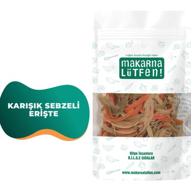 Makarna Lütfen Makarna Lütfen Karışık Sebzeli Erişte (+8 Ay-200 — 2. ürün görseli