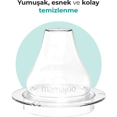 Mamajoo Mamajoo Antikolik Akıtmaz Alıştırma Bardağı 160 ml Powder Green, 6 — 4. ürün görseli