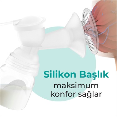 Mamajoo Mamajoo Elektrikli USB Tekli Göğüs Pompası 160 ml | 15 Kademe — 5. ürün görseli