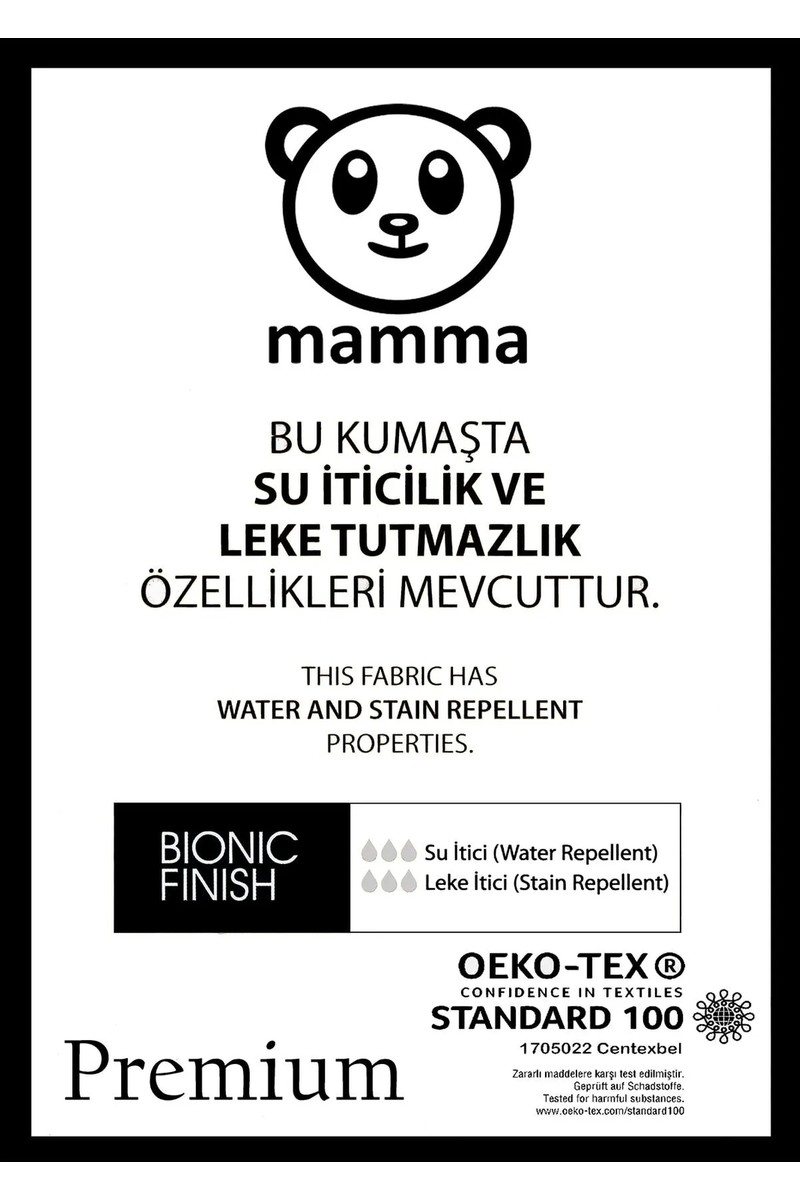 Mamma Mamma Premium Cotton Ana Kucağı Yedek Kılıfı Yıkanabilir Kumaş Candy Pembe — 2. ürün görseli