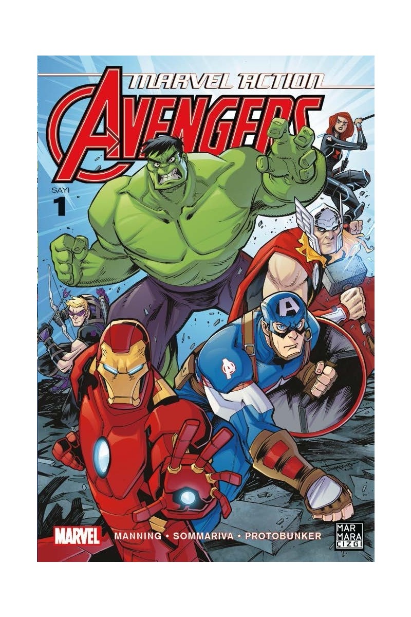 Marmara Çizgi Marmara Çizgi Marvel Action Avengers Sayı 1 Delilah S. Dawson Ciltsiz 24 Sayfa Türkçe Yayın — 2. ürün görseli