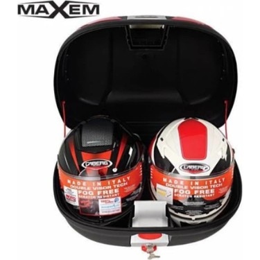 Maxem Maxem Motosiklet Arka Çanta 45 Litre Sırt Dayama ve Üst Tabla Full Set — 3. ürün görseli