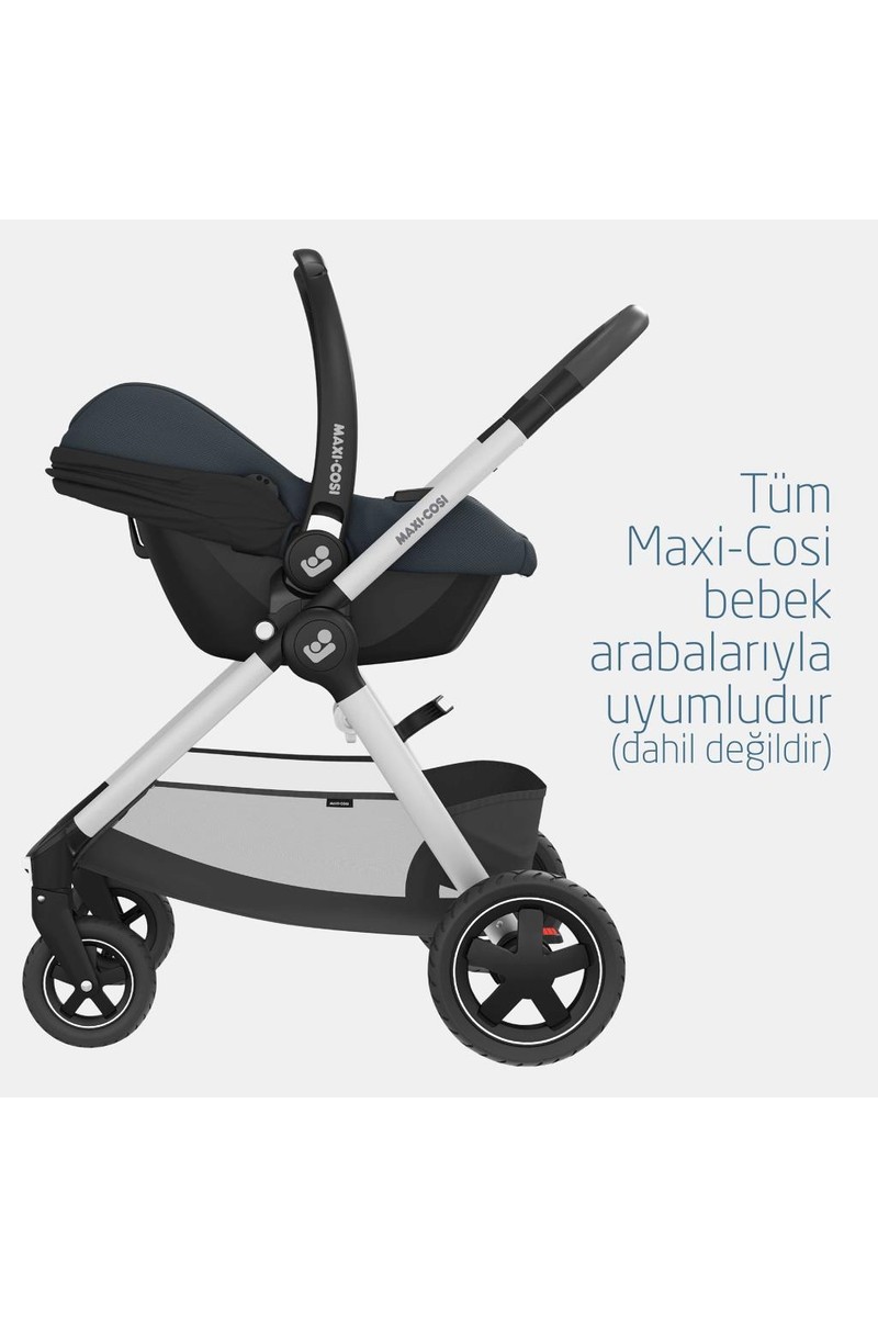 Maxi-Cosi Maxi-Cosi Cabrio Fix I-Size Adac'lı Bebek Oto Koltuğu ve Ana Kucağı 0-13 kg Essential Graphite — 2. ürün görseli