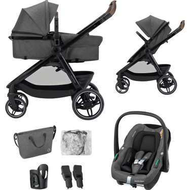 Maxi-Cosi Maxi-Cosi Zelia S Trio 2 Portbebeye Dönüşebilen ve Cabriofix I-Size Ana Kucaklı 3'ü Bir Arada fiyatı ve görseli
