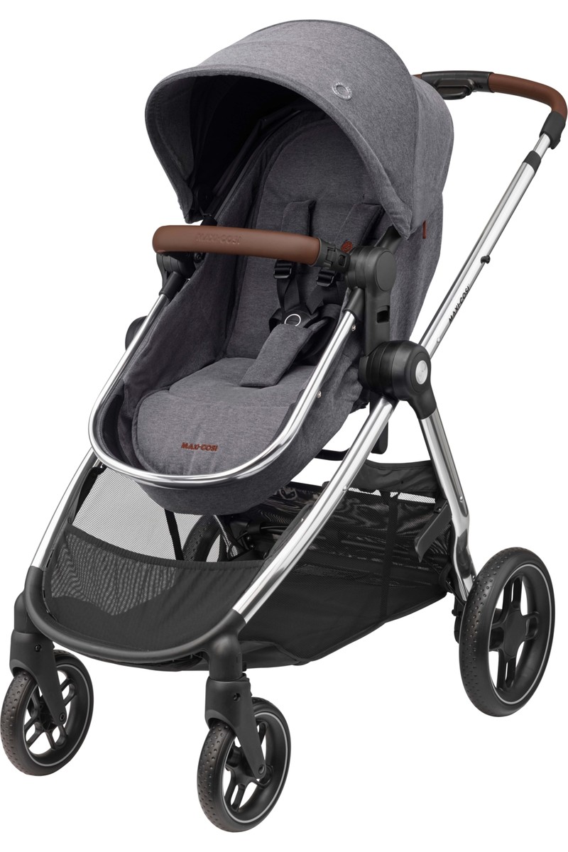Maxi-Cosi Zelia3 Luxe 2'si Bir Arada Portbebeli Premium Bebek Arabası Twillic Grey