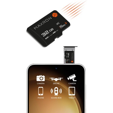 Maxron Maxron 32 GB Hafıza Kartı Adaptör Dahil Up To 100 — 2. ürün görseli