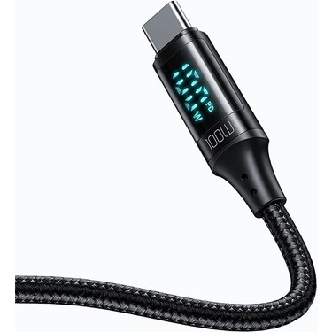 Mcdodo Mcdodo CA-1100 100W Type-C To Type-C Dijital Ekran Hızlı Data/şarj Kablosu — 4. ürün görseli