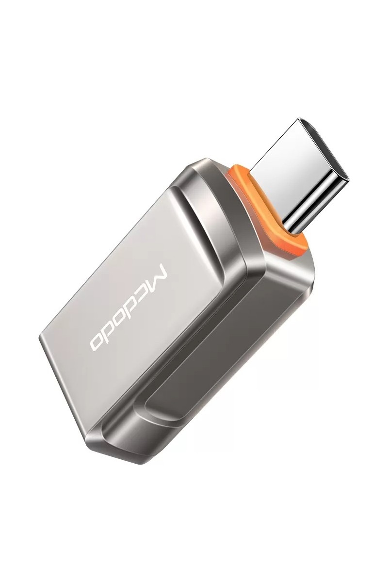 Mcdodo Ot-8730 Usb'Den Type-C'Ye Dönüştürücü Soket-Gri