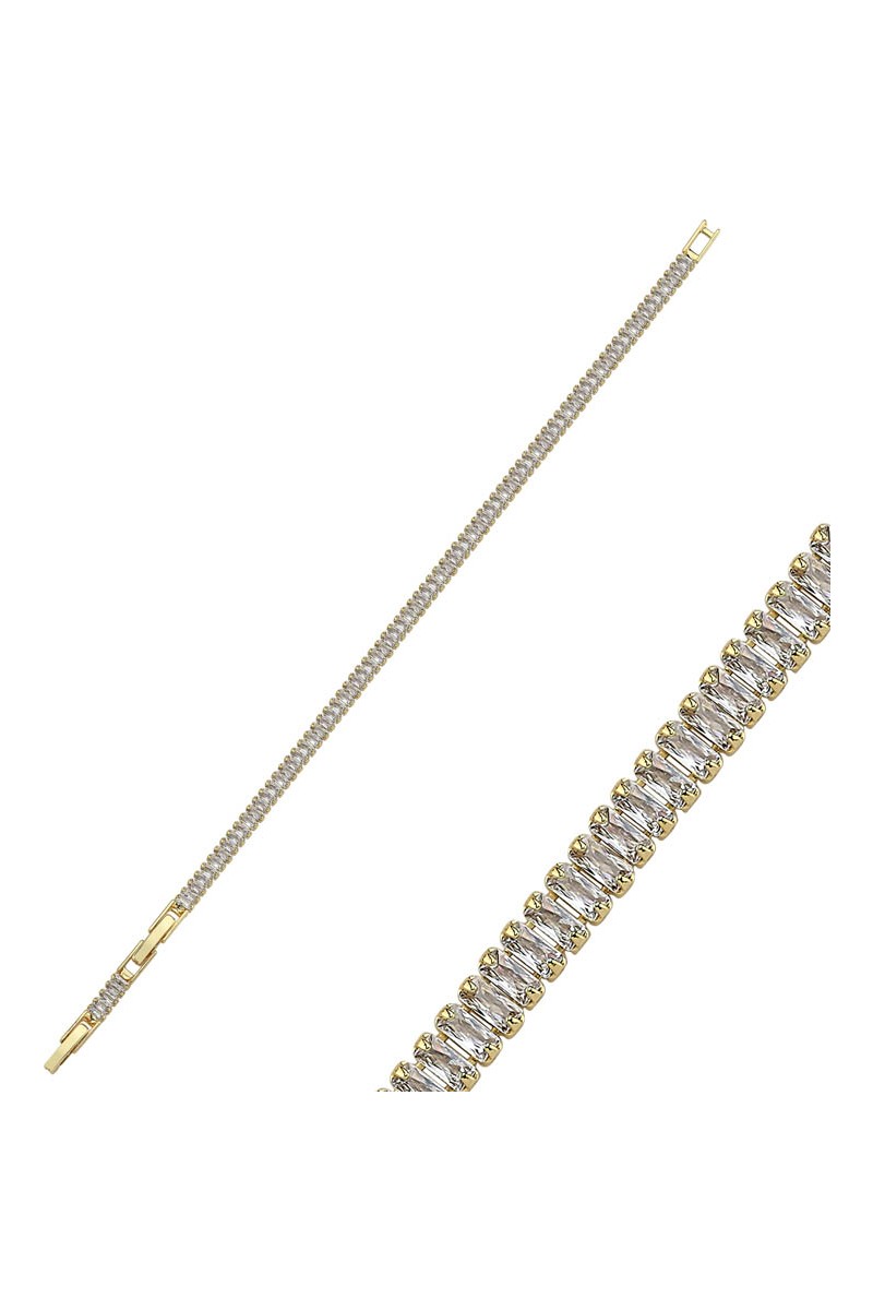 Merano Design Merano Design 4mm 14K Rengi Baget Bileklik Kadınlar İçin Şık Tasarım ve — 3. ürün görseli