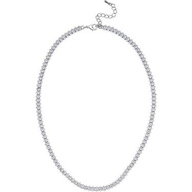 Merano Design Merano Design 4mm Zirkon Taşlı Mekik Su Yolu Kolye Bronz Metal 40+5 cm Uzunluk Kadınlar fiyatı ve görseli