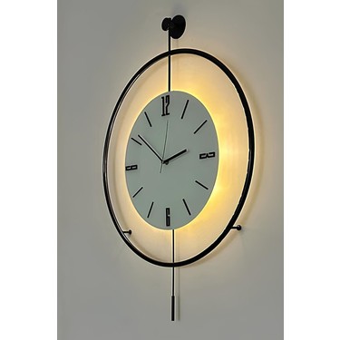 MetaQuartz Aksesuar MetaQuartz Aksesuar (Büyük Boy-50*75 cm)Black fred Mat Siyah -Abs Polimer Göbek-Pilli LED (3ADET — 5. ürün görseli