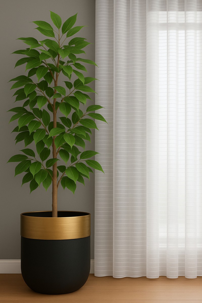 Miabella Home Miabella Home Ekonomik Tül Perde Tek Kanat 145X250 cm — 6. ürün görseli
