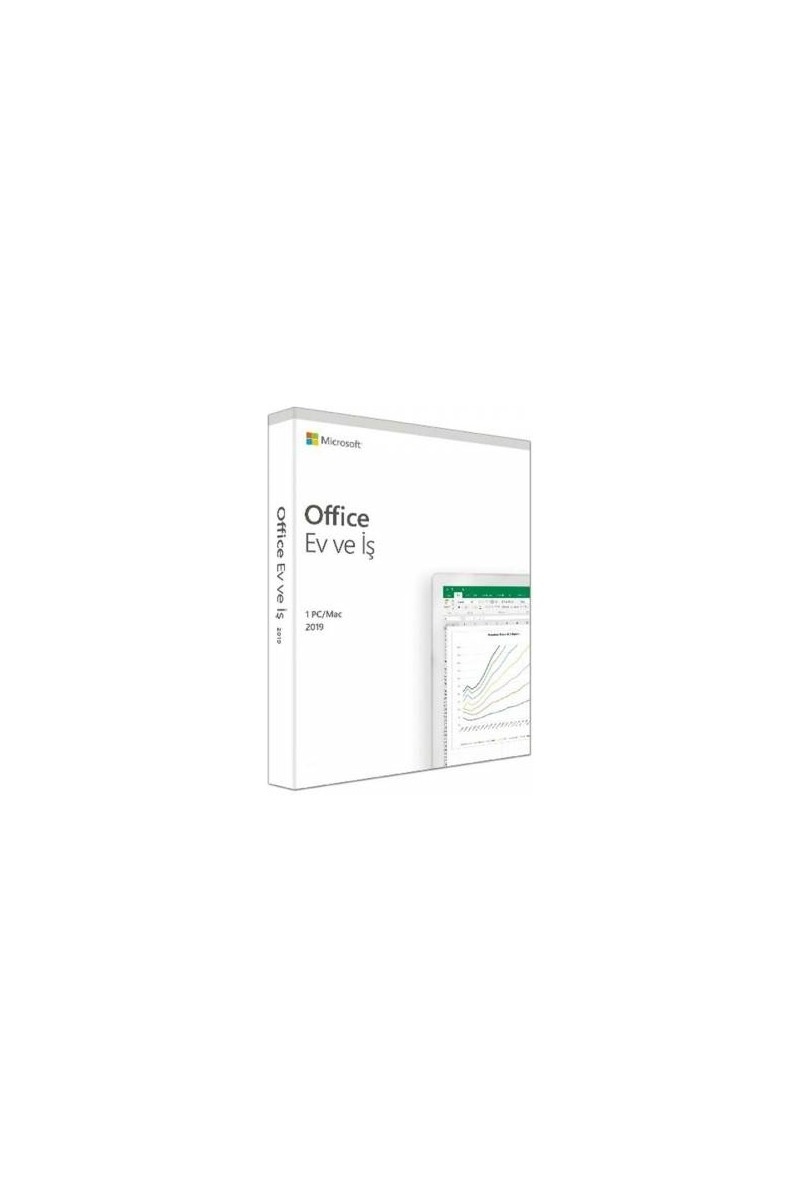 Microsoft Office 2019 Ev ve Iş Türkçe Lisans Kutu T5D-03258
