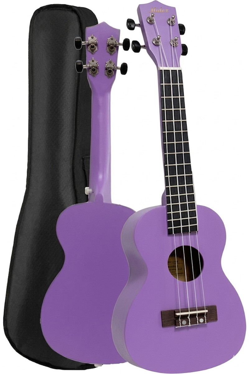 Midex Midex UKX-233PRP Mor Concert Ukulele (Askı Çanta Pena) — 3. ürün görseli