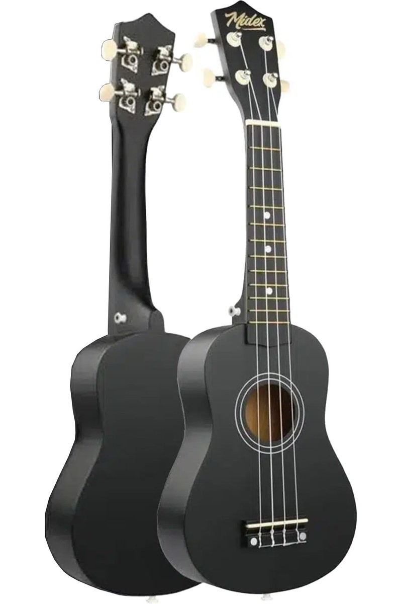 Midex Midex Ukx-901bk Siyah Soprano Ukulele (Askı Çanta Metod Pena) — 3. ürün görseli