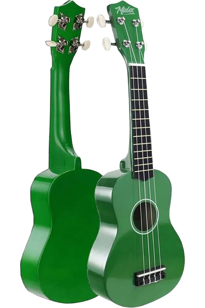 Midex Midex UKX-901GR Yeşil Soprano Ukulele (Askı Çanta Metod Pena) — 3. ürün görseli