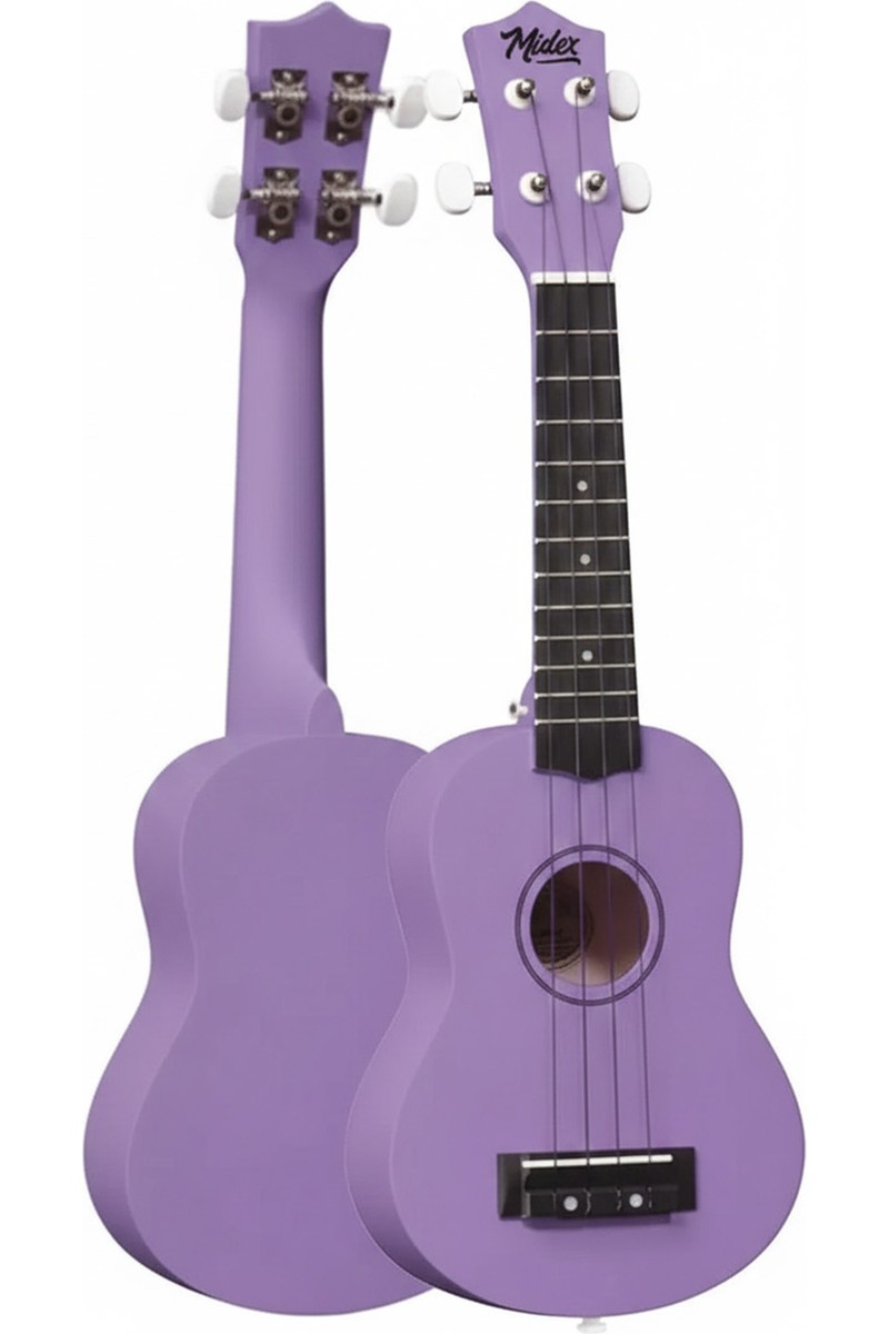 Midex Midex UKX-901PRP Mor Soprano Ukulele (Askı Çanta Metod Pena) — 3. ürün görseli