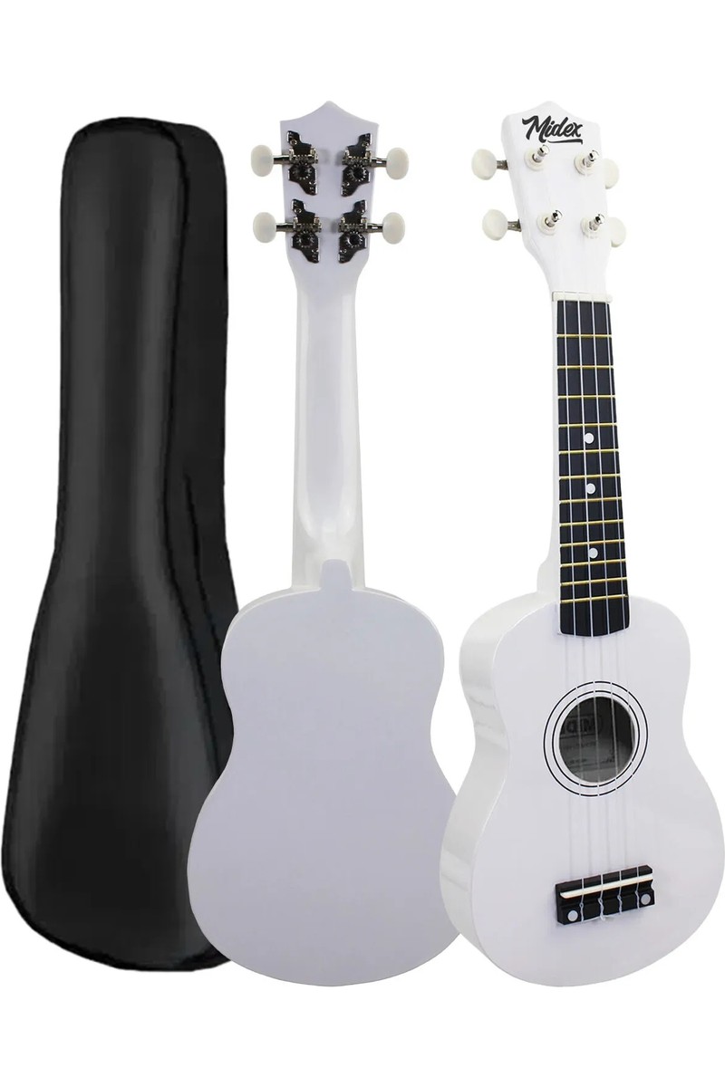 Midex Midex UKX-901WH Beyaz Soprano Ukulele (Askı Çanta Pena) — 3. ürün görseli