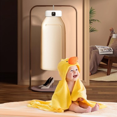 Mioji Mioji UV100X Yeni Nesil UV Işıklı Taşınabilir Portatif Askılı Katlanabilir Çamaşır Kurutma — 5. ürün görseli