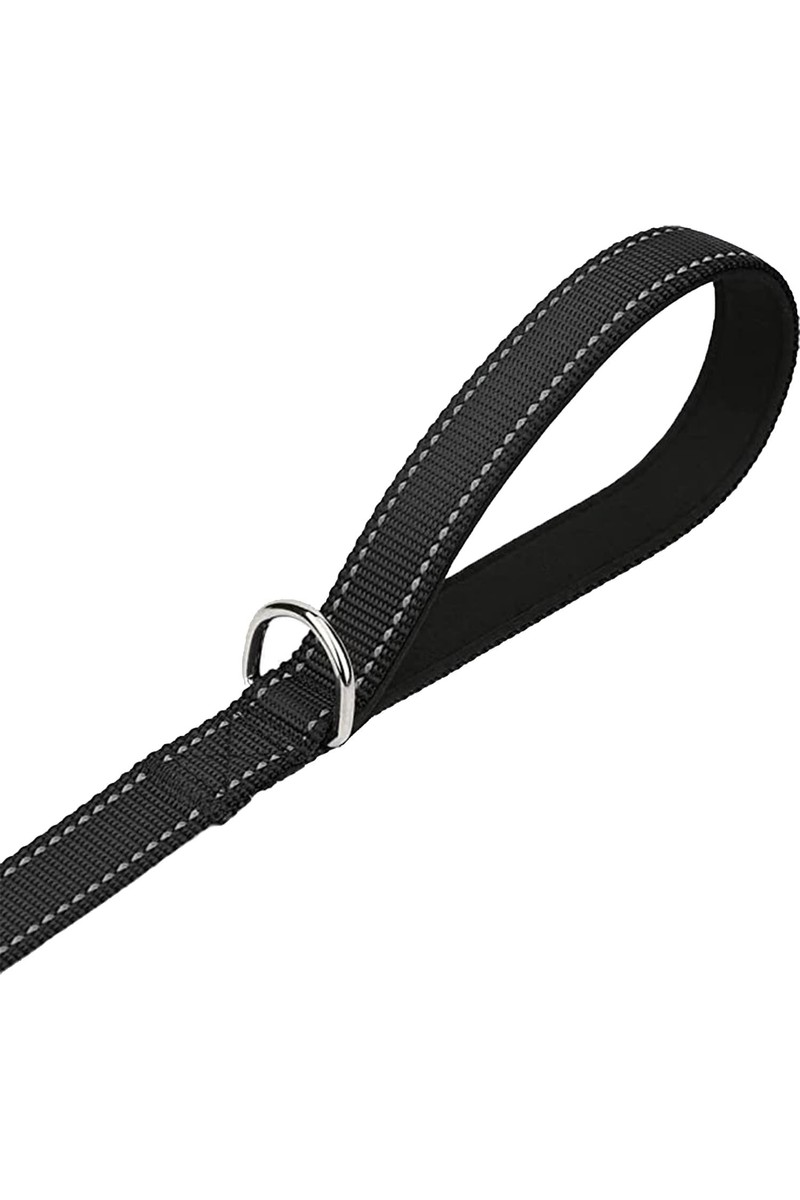 Mita Mita Dayanıklı Köpek Gezdirme Tasması/kayışı 2X120CM Siyah / — 2. ürün görseli