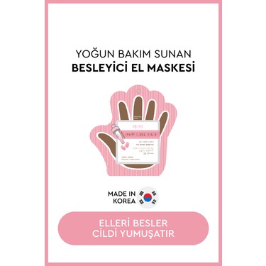 MjCare Mjcare Eldiven Tipi Yoğun Nemlendirici El Maskesi - Shea Yağı ve E Vitamini ile Zenginleştirilmiş fiyatı ve görseli