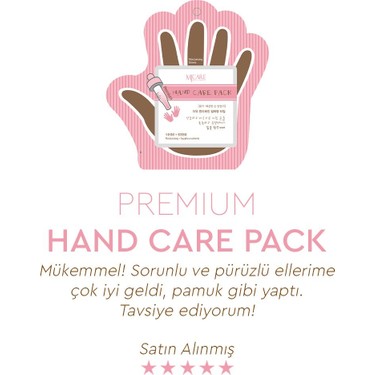 MjCare Mjcare Eldiven Tipi Yoğun Nemlendirici El Maskesi - Shea Yağı ve E Vitamini ile Zenginleştirilmiş — 5. ürün görseli