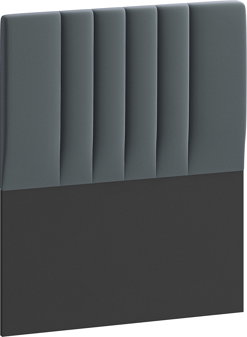 Mobpazar Mobpazar Yatak Başlığı, Lotus Başlık Antrasit 90X100 — 4. ürün görseli
